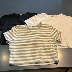 Set of Three Cotton On Cropped Tees